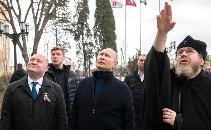 Президент России&nbsp;Владимир Путин приехал на Донбасс